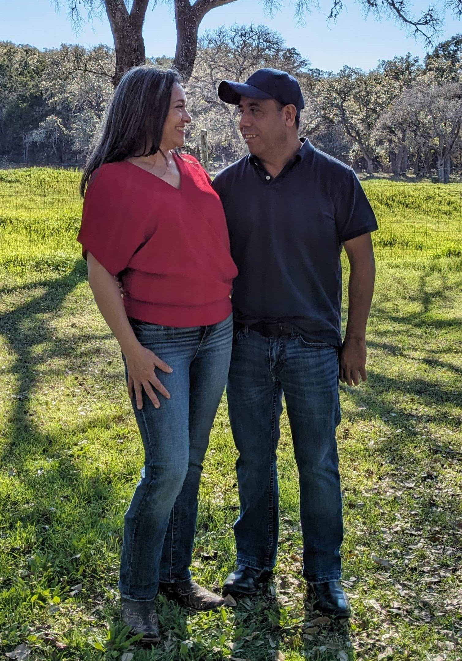 Portrait of Sonia and her husband